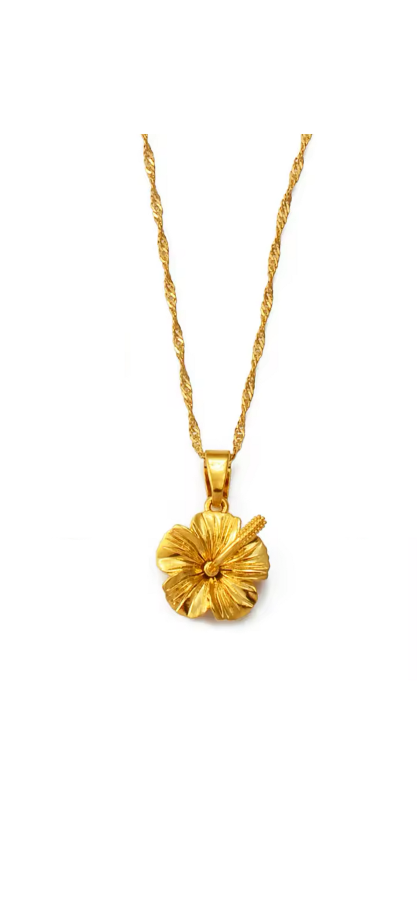 Hibiscus Necklace