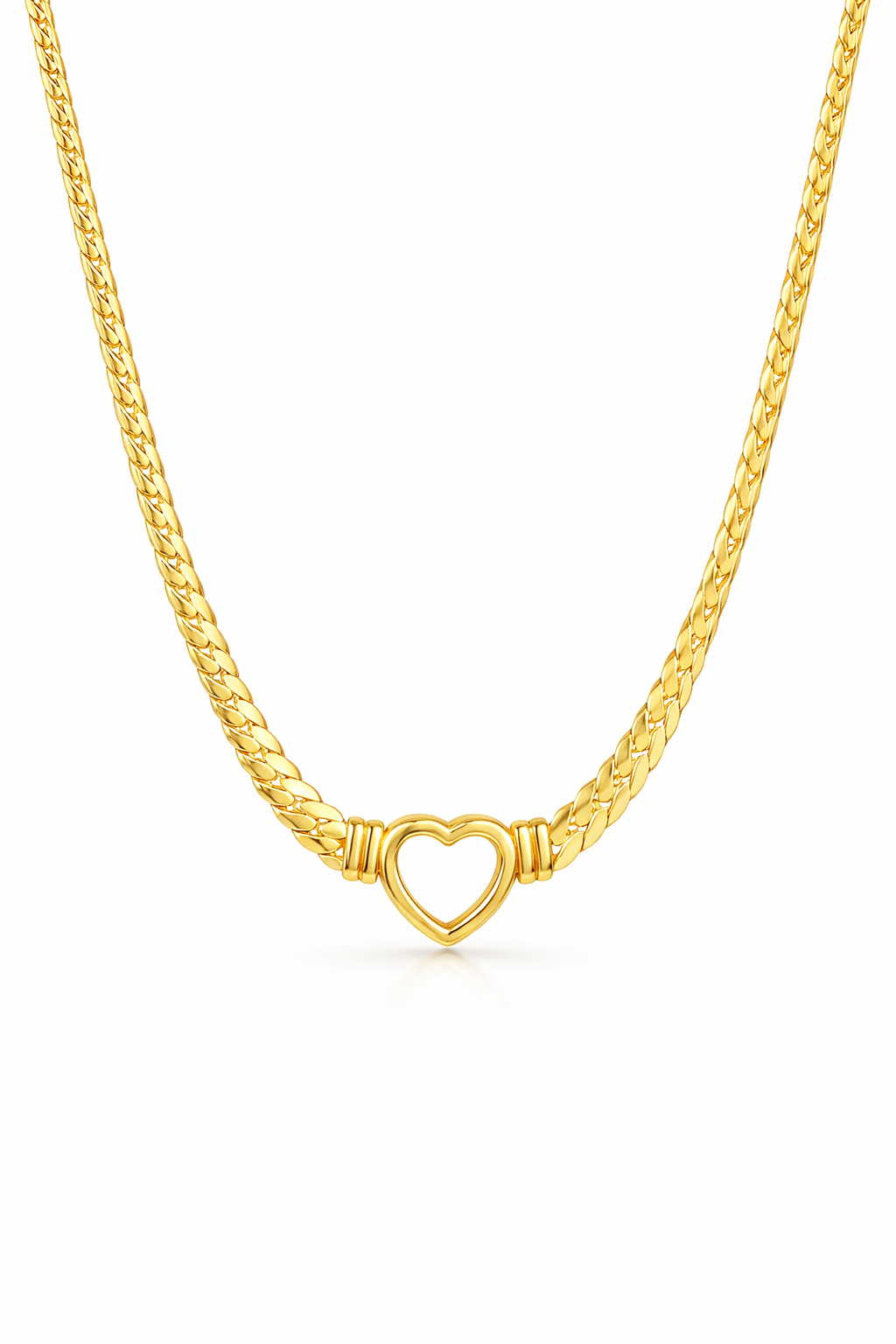 Golden Hearts Necklace