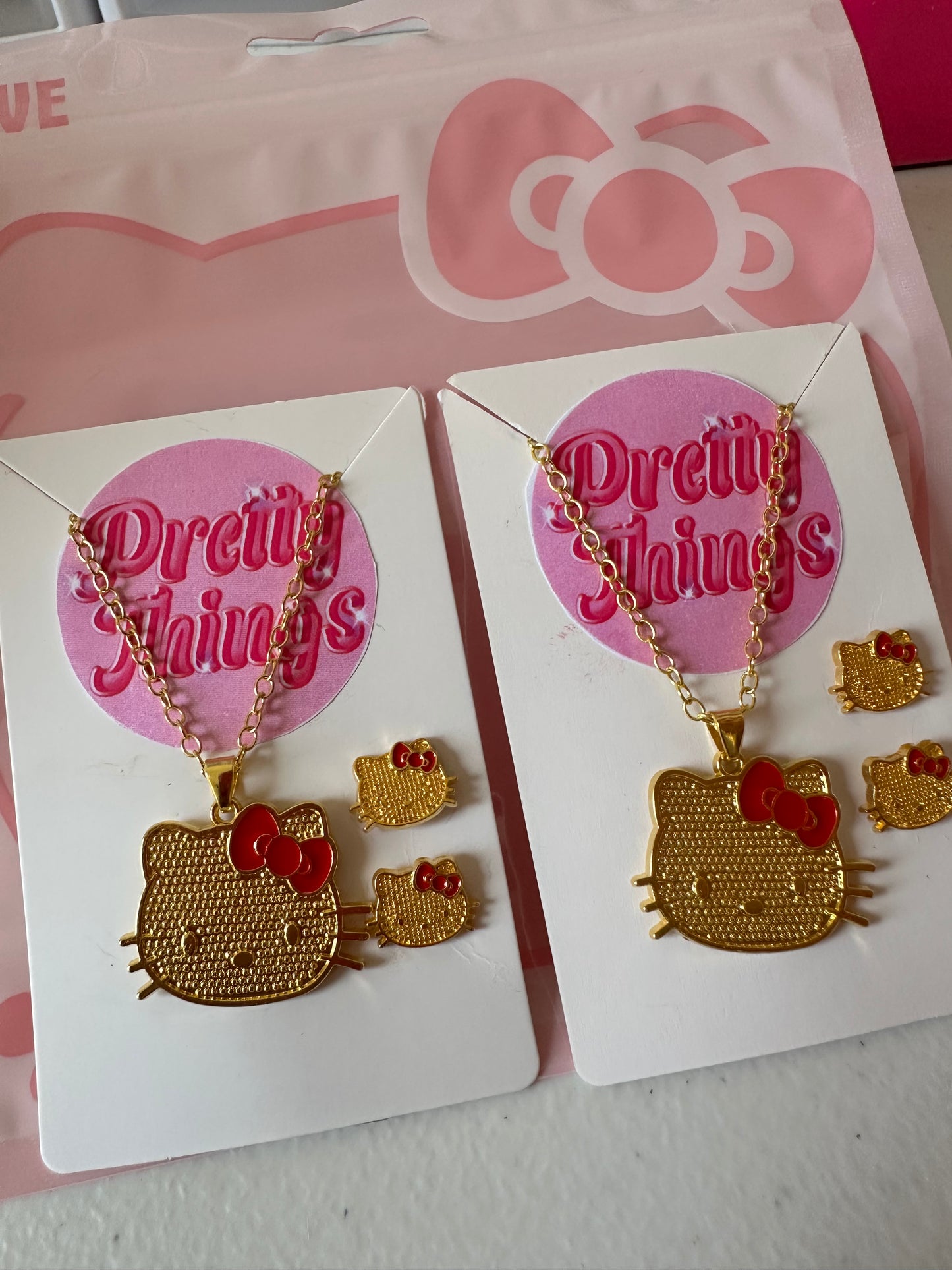 Hello Kitty Jewelry Set