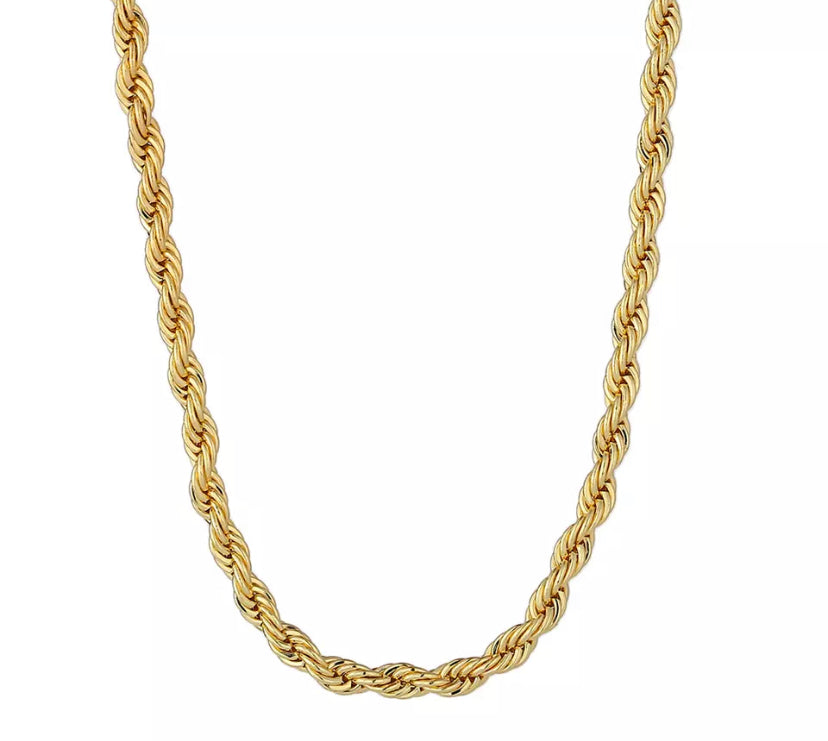 Gold Rope Necklace