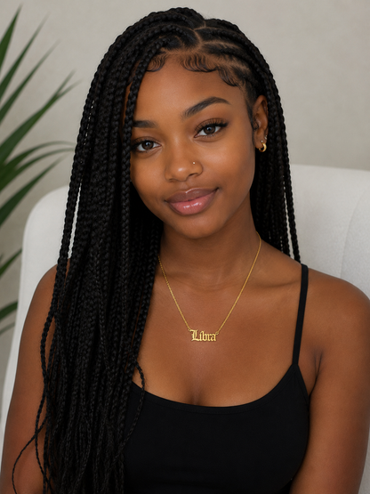 Libra Zodiac Necklace