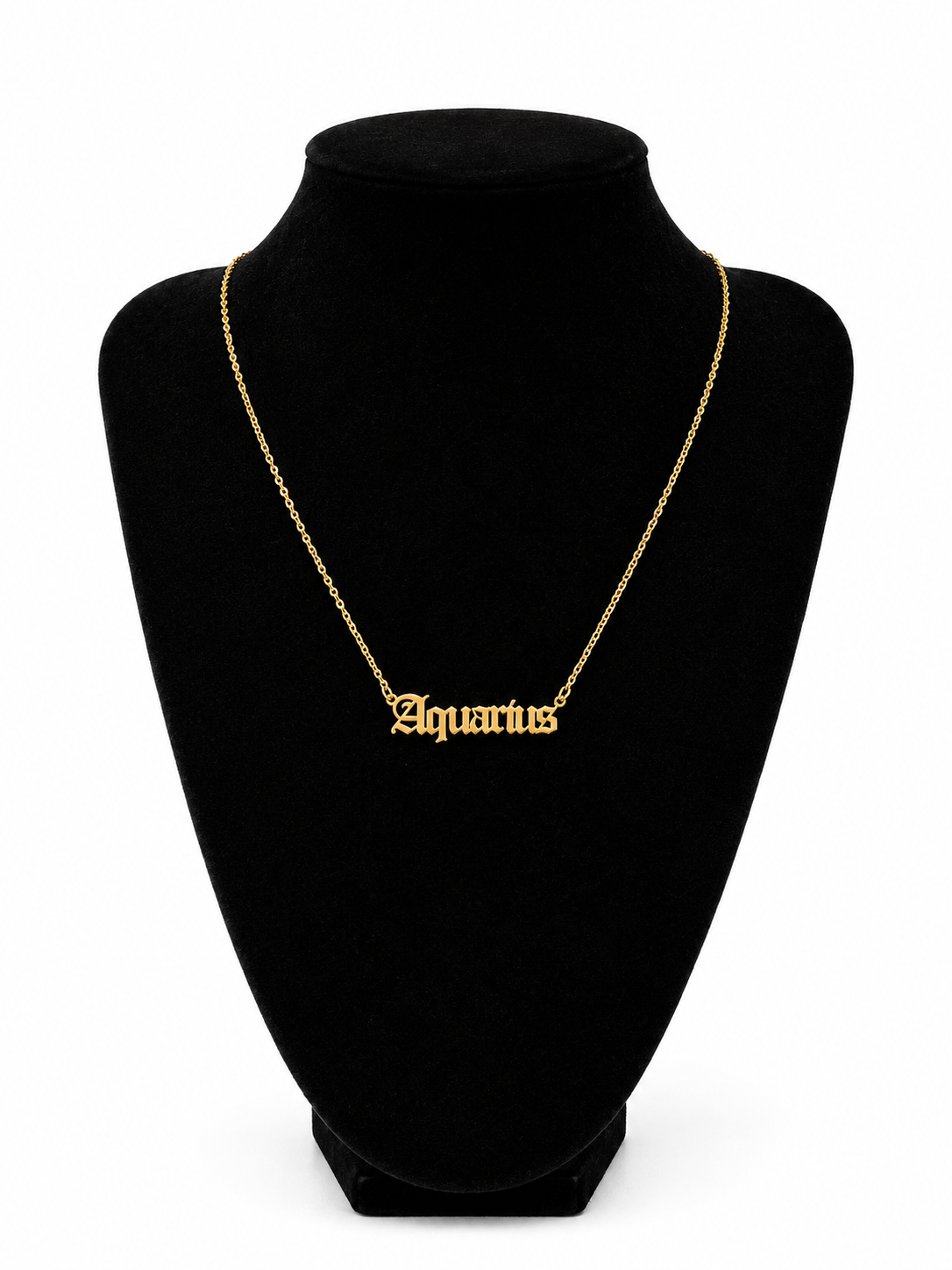 Aquarius Zodiac Necklace