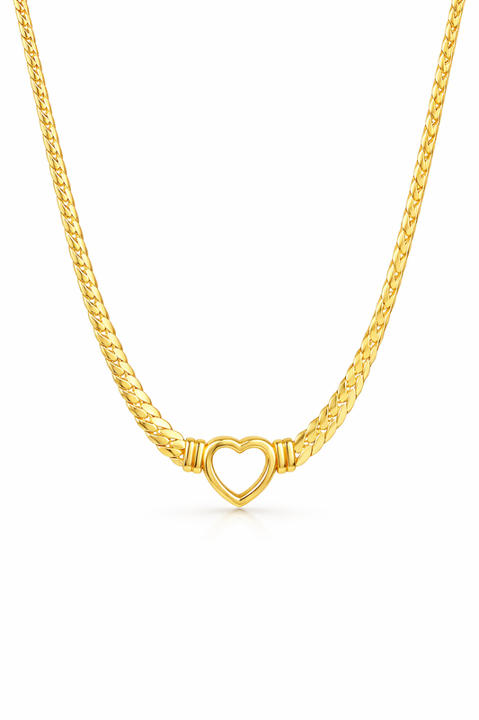 Golden Hearts Necklace