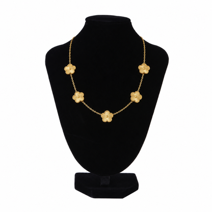 Golden Clover Necklace