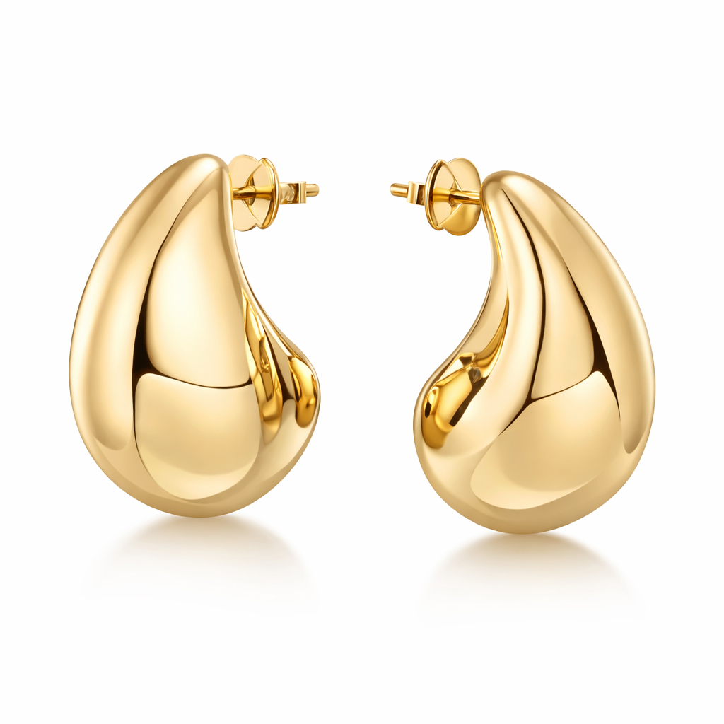 Golden Drip Earrings